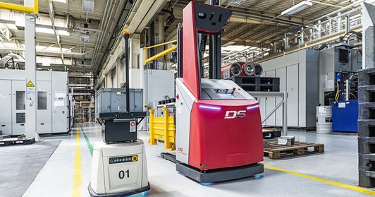 SALLY und AMADEUS Referenz Anlage | DS AUTOMOTION