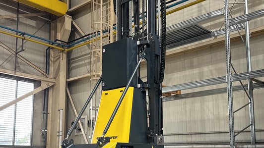 Présentation de la force de levage du DS Automotion ARNY vue de côté