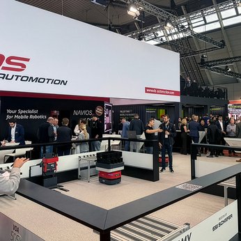 [Translate to English (Great Britain):] Logimat2026 DS Automotion Messestand